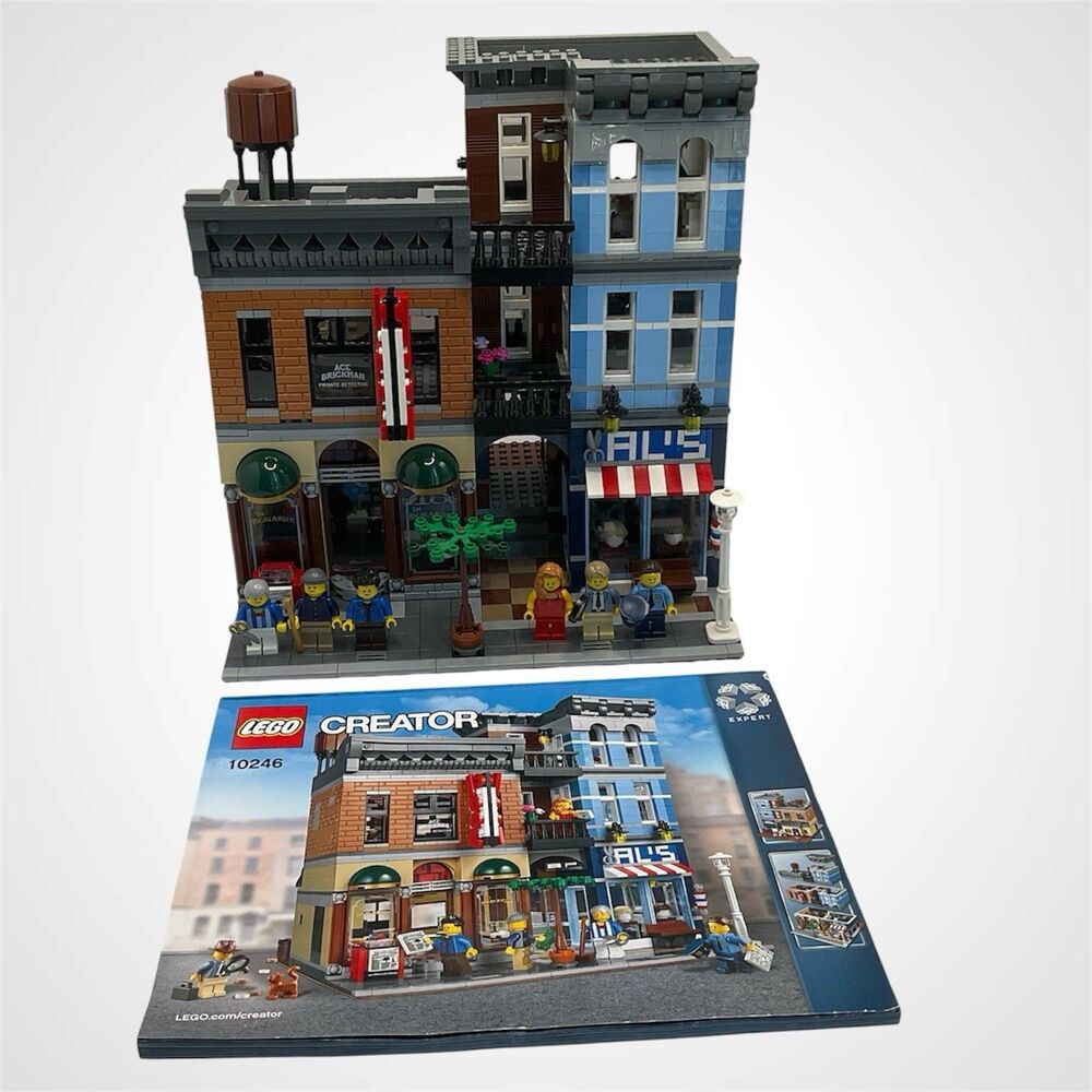 LEGO Creator Expert Detective's Office 10246 Modular Minifigures Manual RETIRED